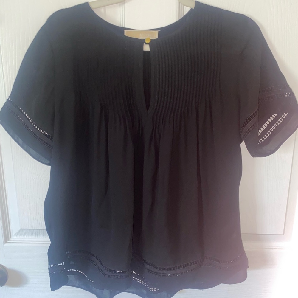 Michael Kors Elegant Black Women's Top